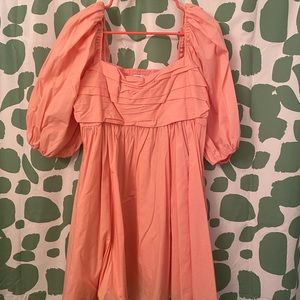 Abercrombie Emerson Light Pink Mini Dress L Large